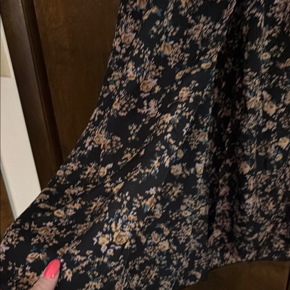 Black  Maxi Skirt for Casual Wear - Picture 3 of 4